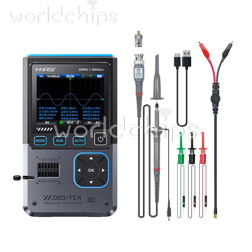 FNIRSI LCR-P1 Transistor Tester / DSO-TC4 Digital Oscilloscope Signal Generator