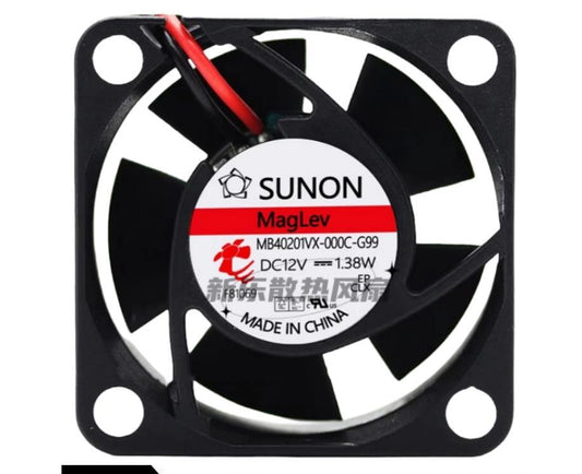 SUNON MB40201VX-000C-G99 4020 12V 1.38W 4CM Micro Cooling Fan