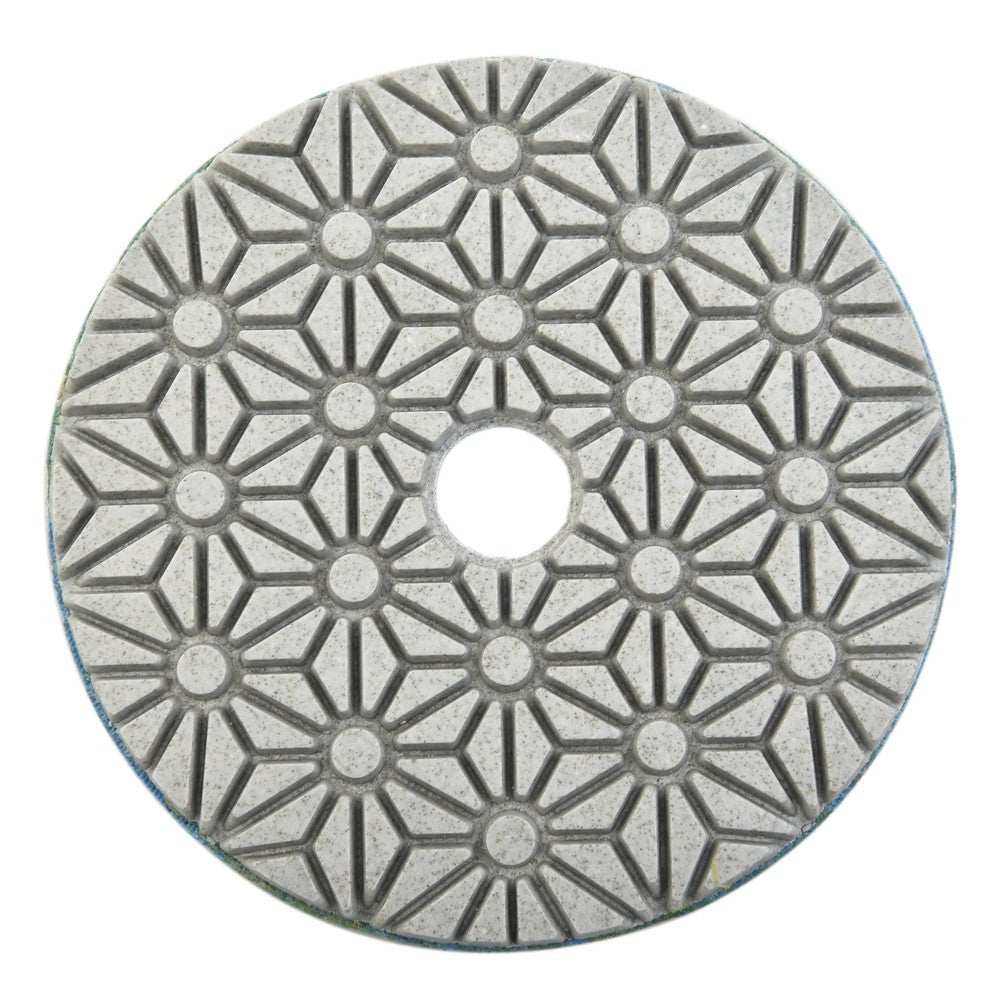 1#/2#/3# Grit 1pc Polishing Pad 4 Inch Concrete For Granite Industrial