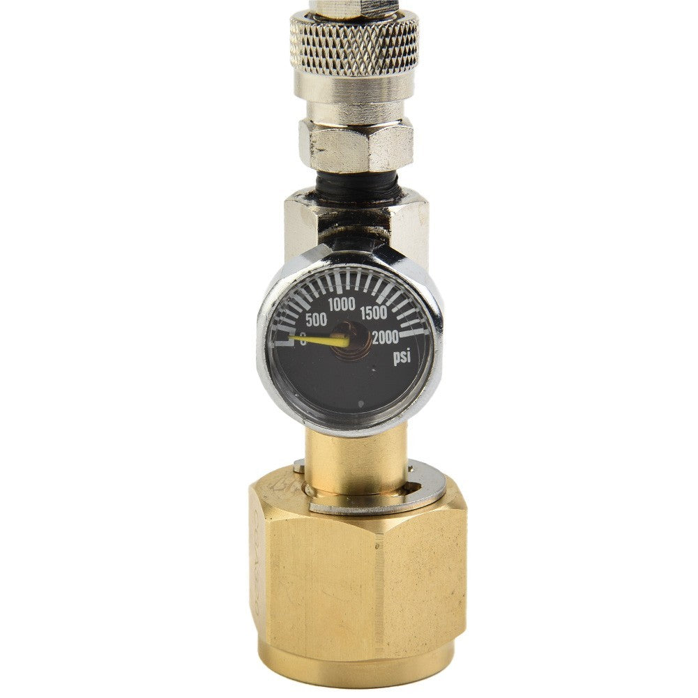 Refill Adapter For Soda Stream Gas Station M18*1.5 Female 2000psi Black Watch
