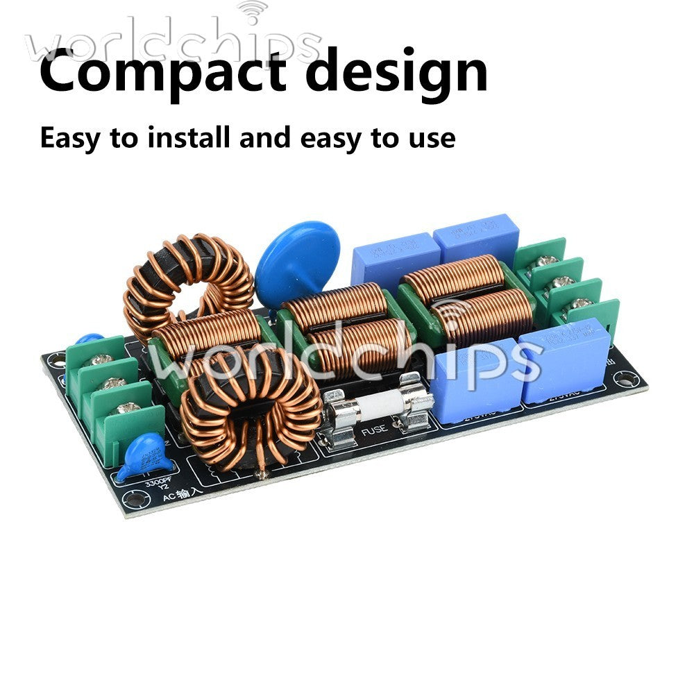 AC110-250V 4level Audio Power Supply EMI Electromagnetic Interference filter 16A