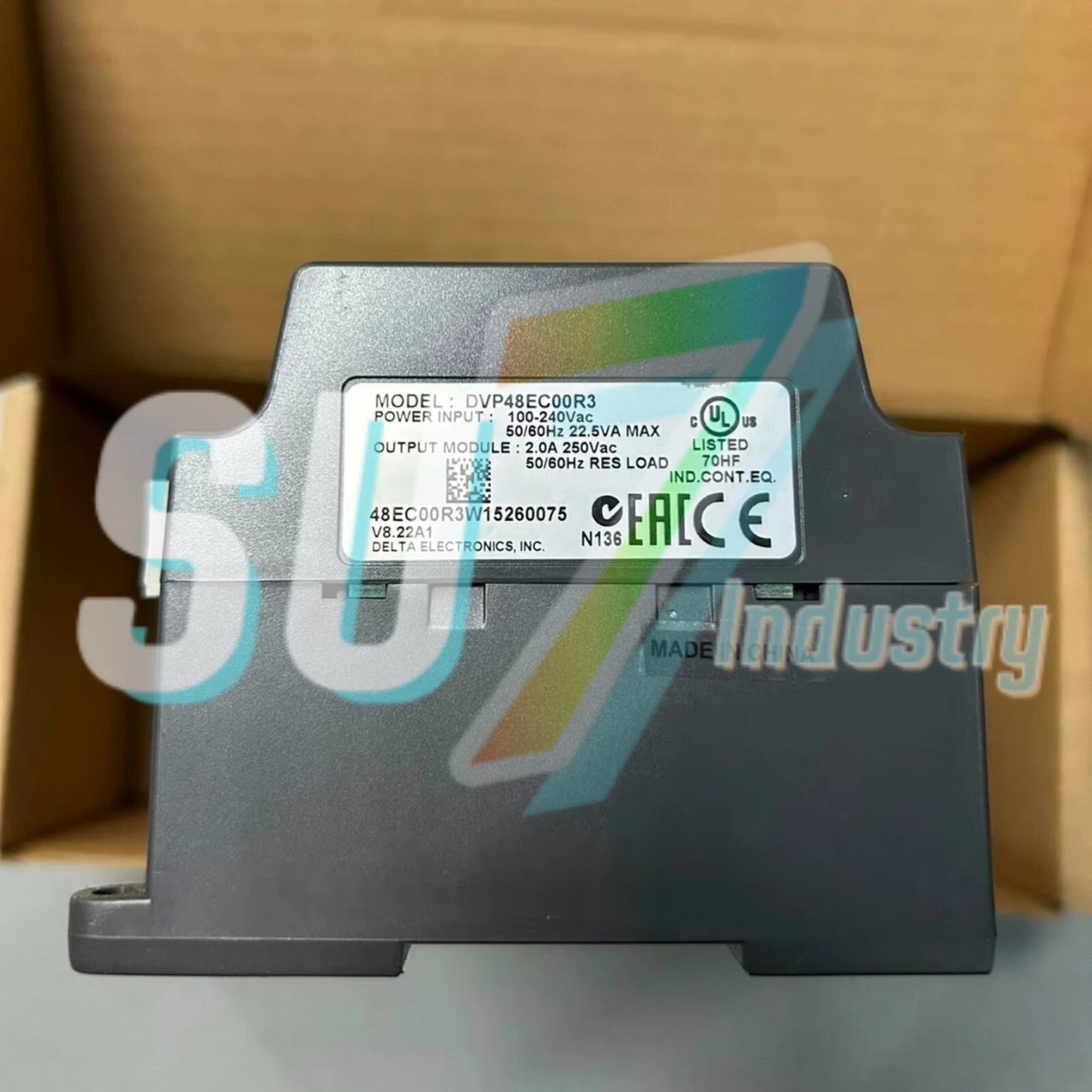 Delta DVP48EC00R3 PLC Module# 1pcs    In Box