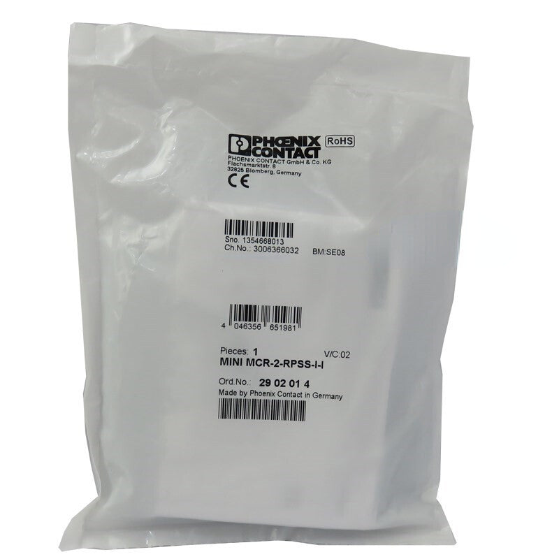1pcs PHOENIX CONTACT Feed Isolator 2902014 MINI MCR-2-RPSS-I-I