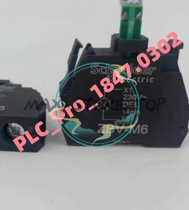 ZBV-M6 1PCS   Schneider ZBVM6 Indicator module Blue AC230V Fast ship
