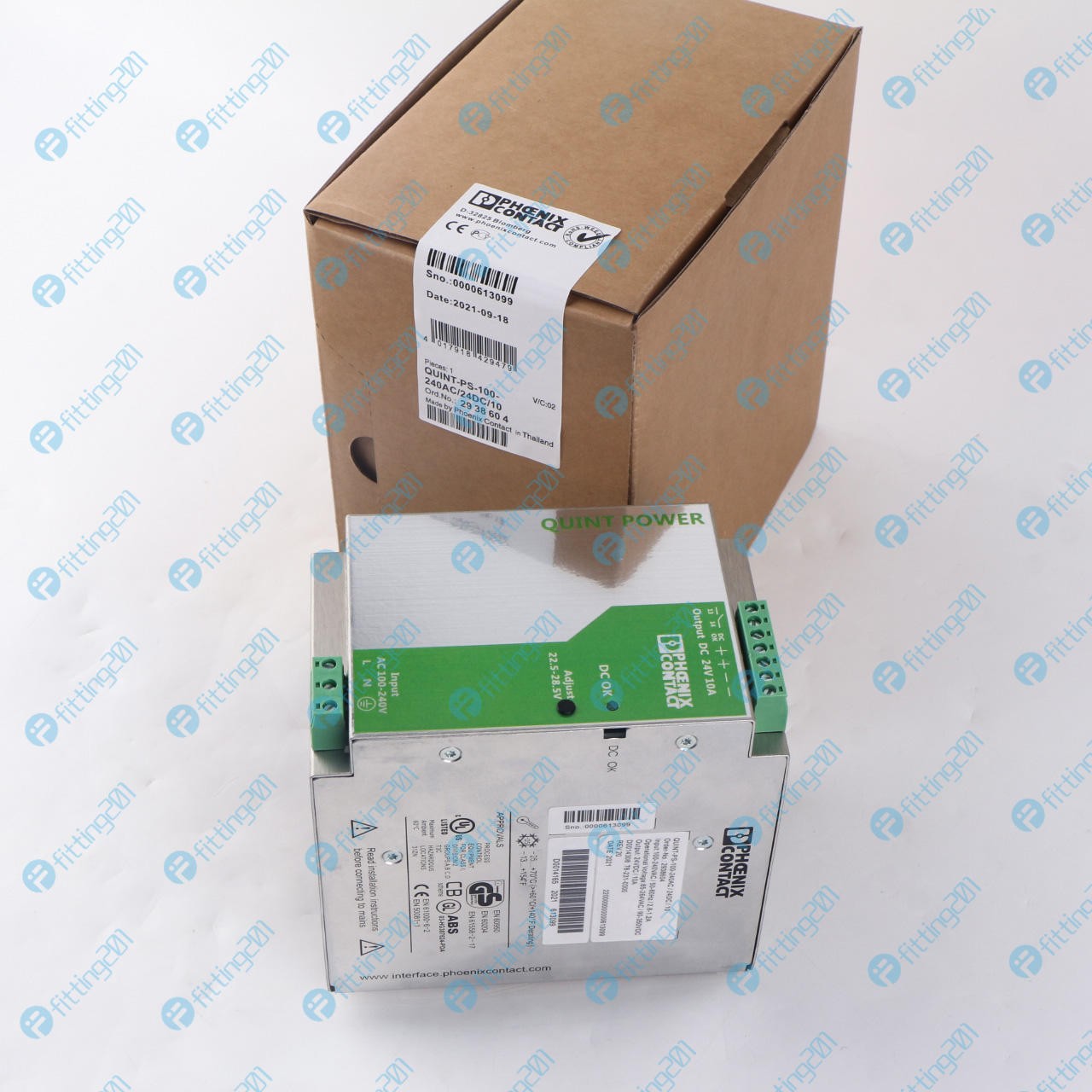 1PCS  PHOENIX CONTACT QUINT-PS-100-240AC/24DC/10 2938604 Fast delivery