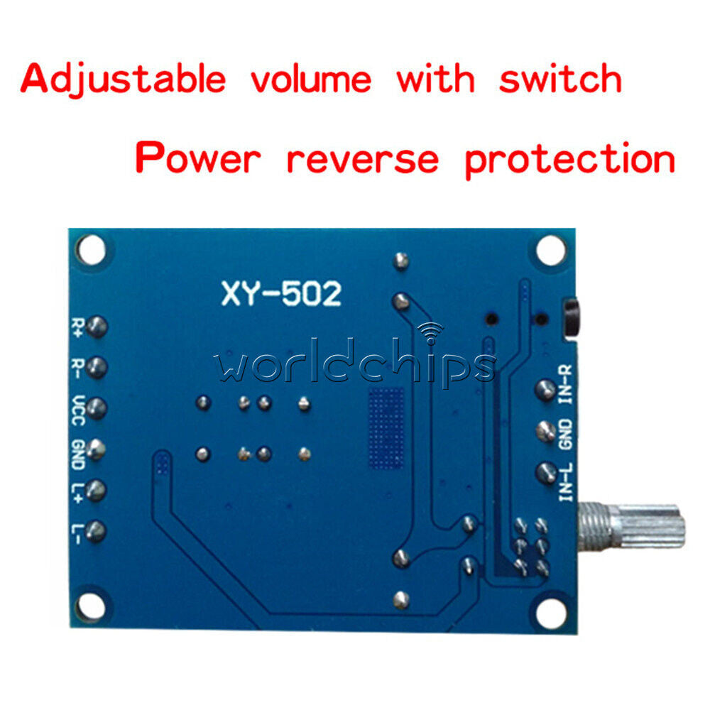 TPA3116 D2 50W+50W 50Wx2 Dual Channel DC4.5-27V Power Amplifier Board Stereo