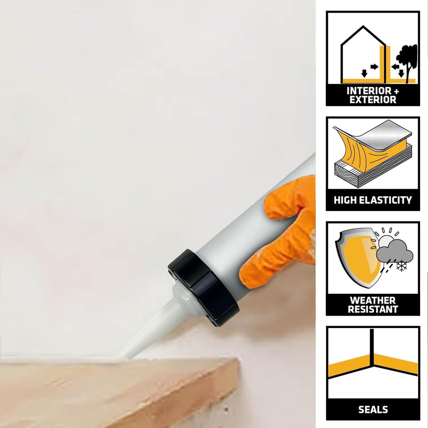 Sikaflex 1a 20 oz Sausage Kit, Polyurethane Sealant, 10-Pack