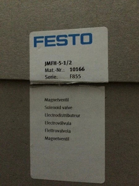 1PC  FESTO Solenoid valve JMFH-5-1/2 10166 /da #P