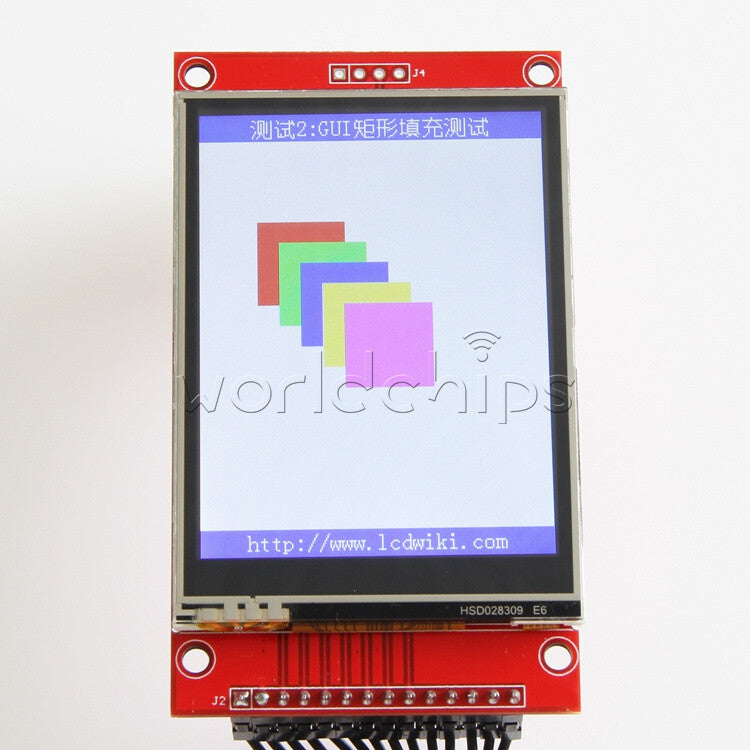 2.8" SPI TFT LCD 240x320 Serial Port Module PCB ILI9341 with/without Touch Panel