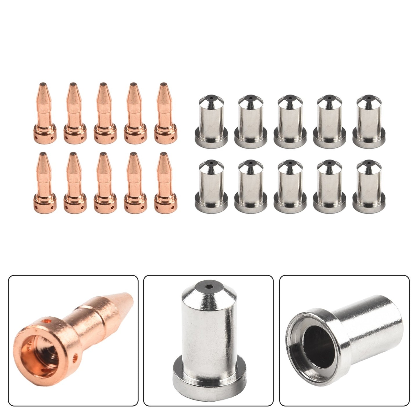 PT2327 Plasma Cutter Consumables Electrode Tip Nozzle Pack 33366XL 33367 33418
