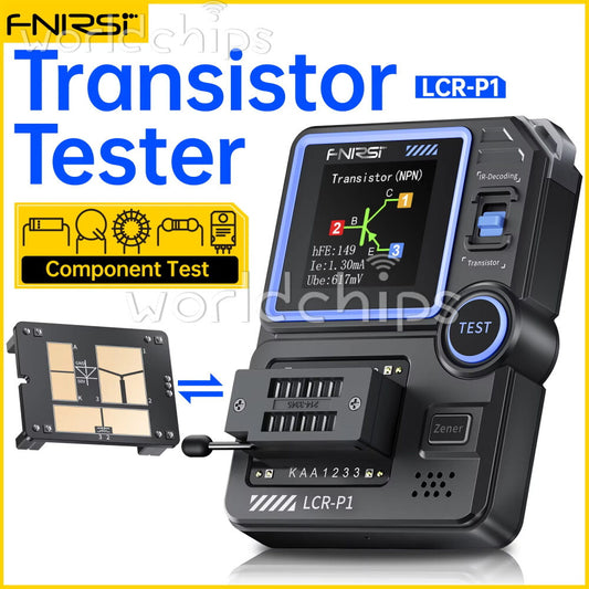 FNIRSI LCR-P1 Transistor Tester Diode Triode Capacitance Meter LCR ESR MOSFET US