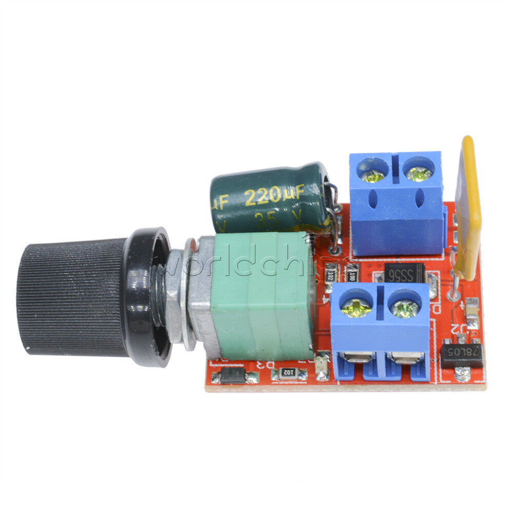 10Pcs DC 3V-35V 5A Motor PWM Speed Controller Speed Control Switch LED Dimmer