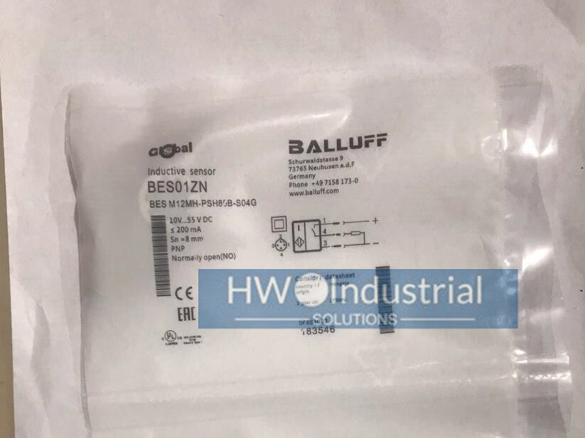 1PC For BALLUFF Inductive Sensor Proximity Switch BES M12MH-PSC40B-S04G