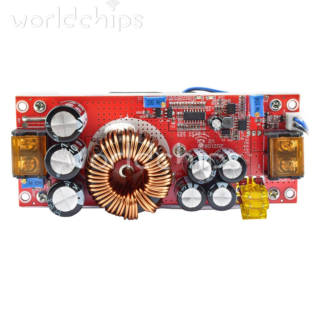 1800W 40A 10-60V to 12-90V  DC-DC Boost Converter Step Up Power Supply Module US