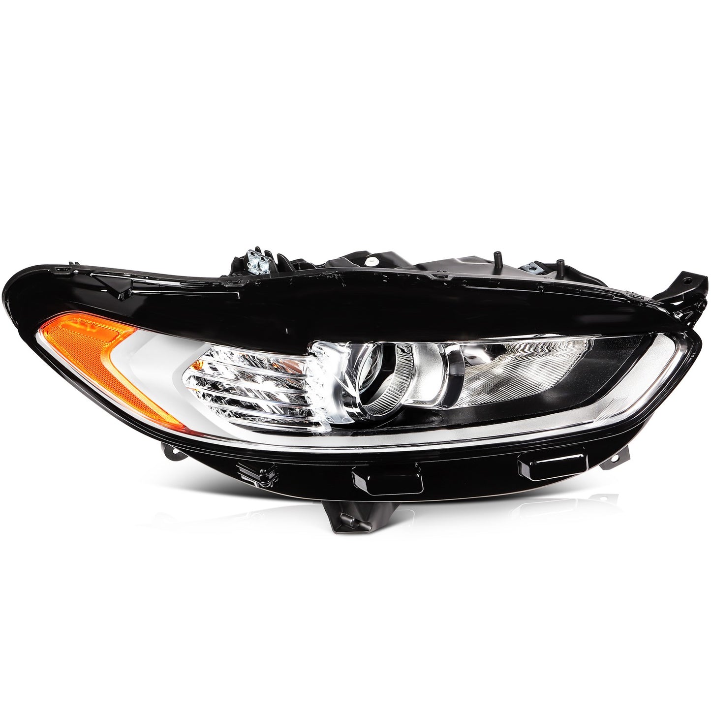 For 2016-2013 Ford Fusion w/Projector Headlights Assembly Left+Right