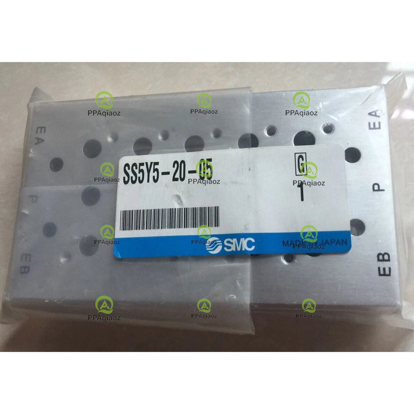 1PC  SMC SS5Y5-20-05 Solenoid valve base manifold Free ship #YP1 #P