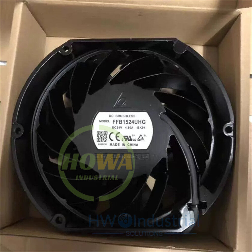 1/piece FFB1524UHG Delta 24V4.80A 4-wire for ABB Inverter High Speed Cooling Fan