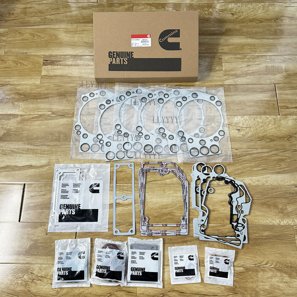 Cylinder Head Upper Gasket Kit For Cummins 6-Cyl 19.0 K19 KT19 KTA19 Engines