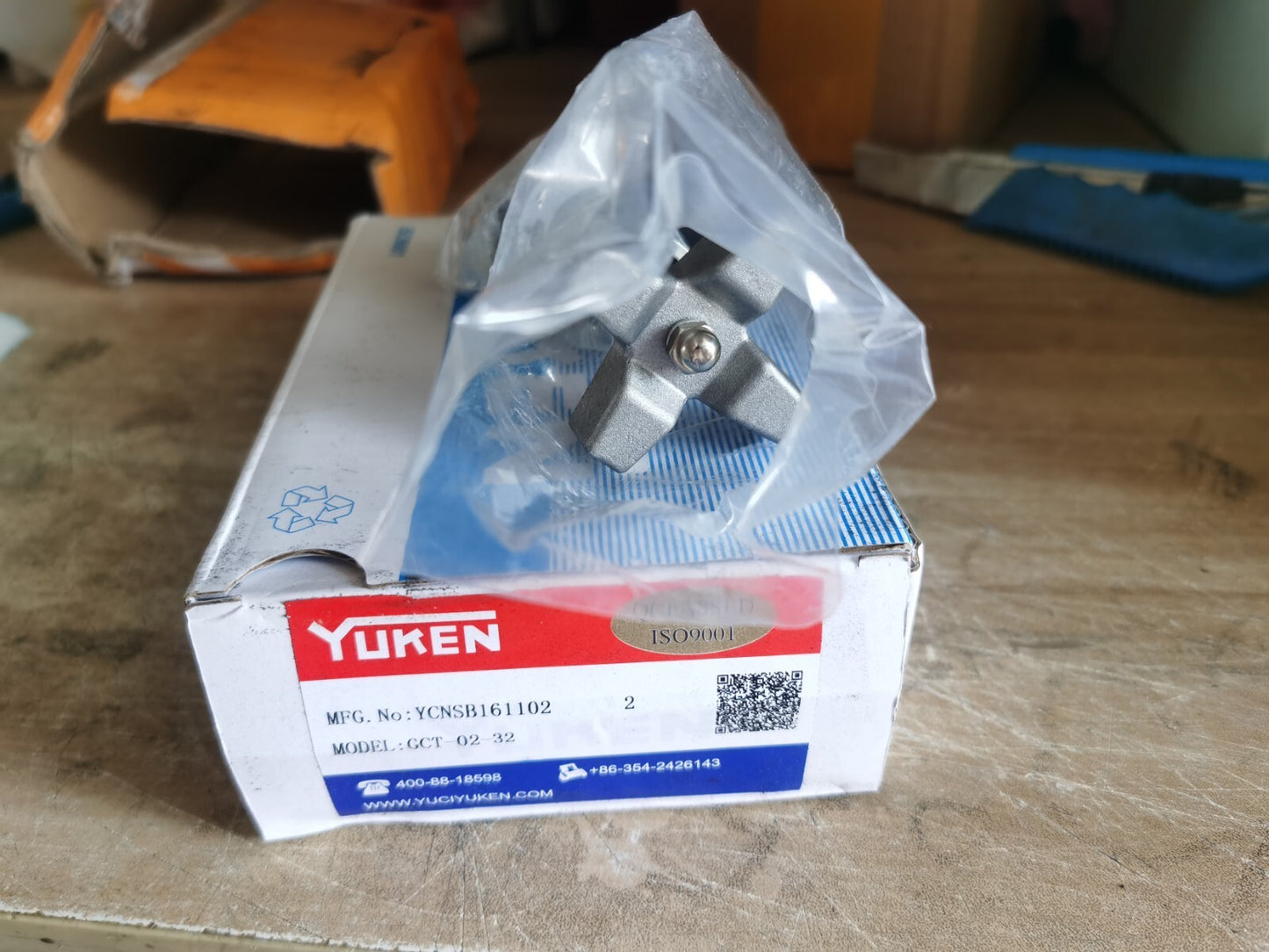 2PCS  Yuken GCT-02-32 GCT0232 Control Valve Free Shipping