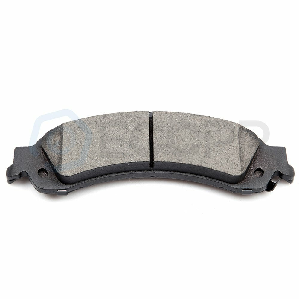 Rear Brake Calipers Brake Pads Set 6Pcs  Kit For 2002-2006 Cadillac Escalade