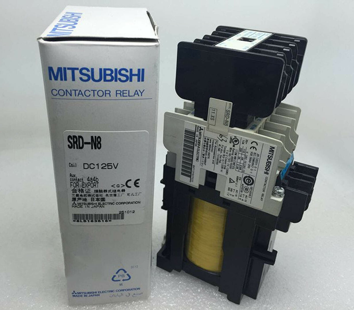 For Mitsubishi SRD-N8 SRD-N8 DC125V 4A4B AC Contactor