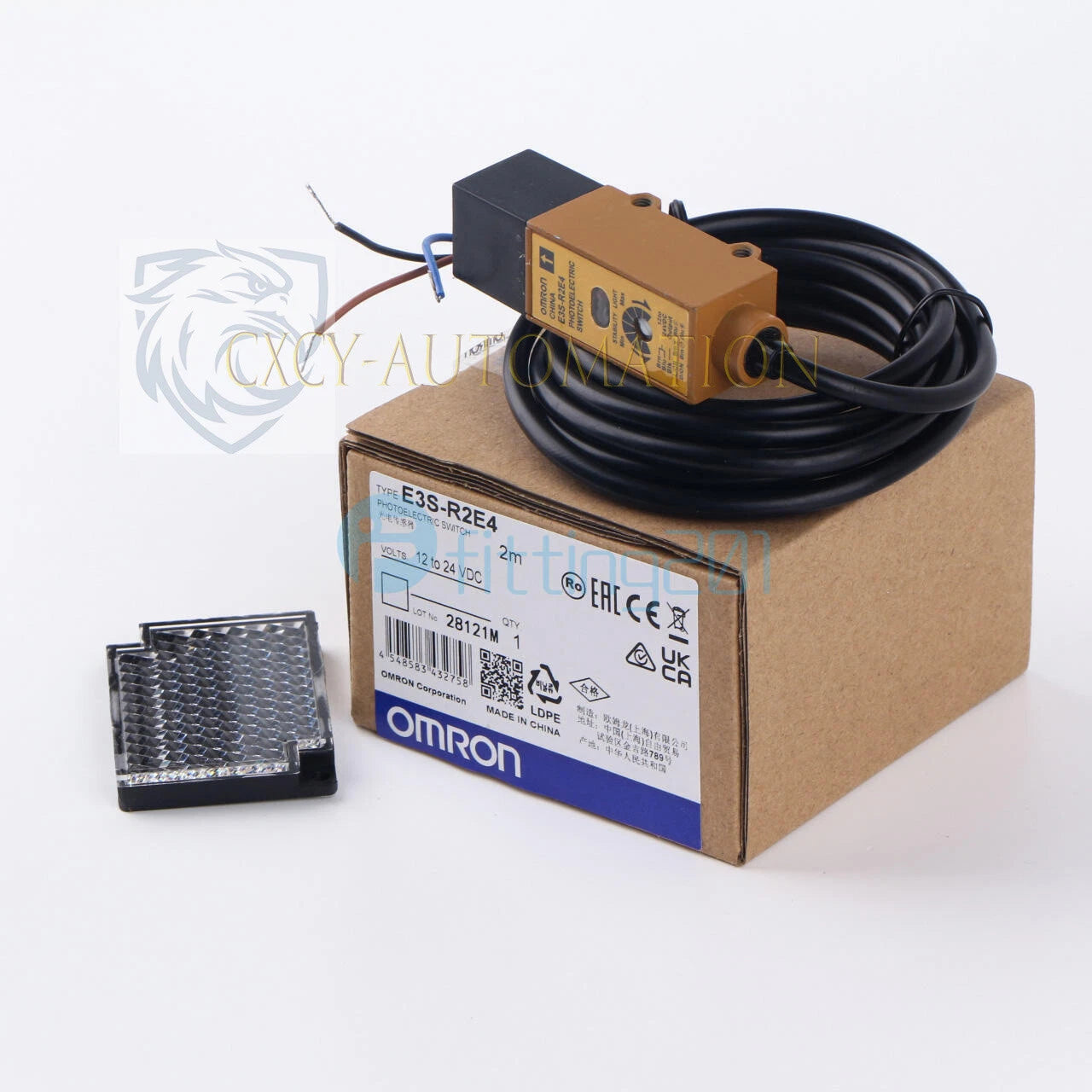OMRON E3S-R2E4 Photoelectric Switch  1Pcs. #P