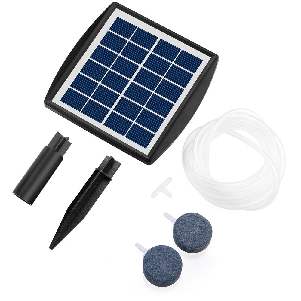 Oxygen Water Pump Solar Aerator Accessories Easy Installation Oxygenator
