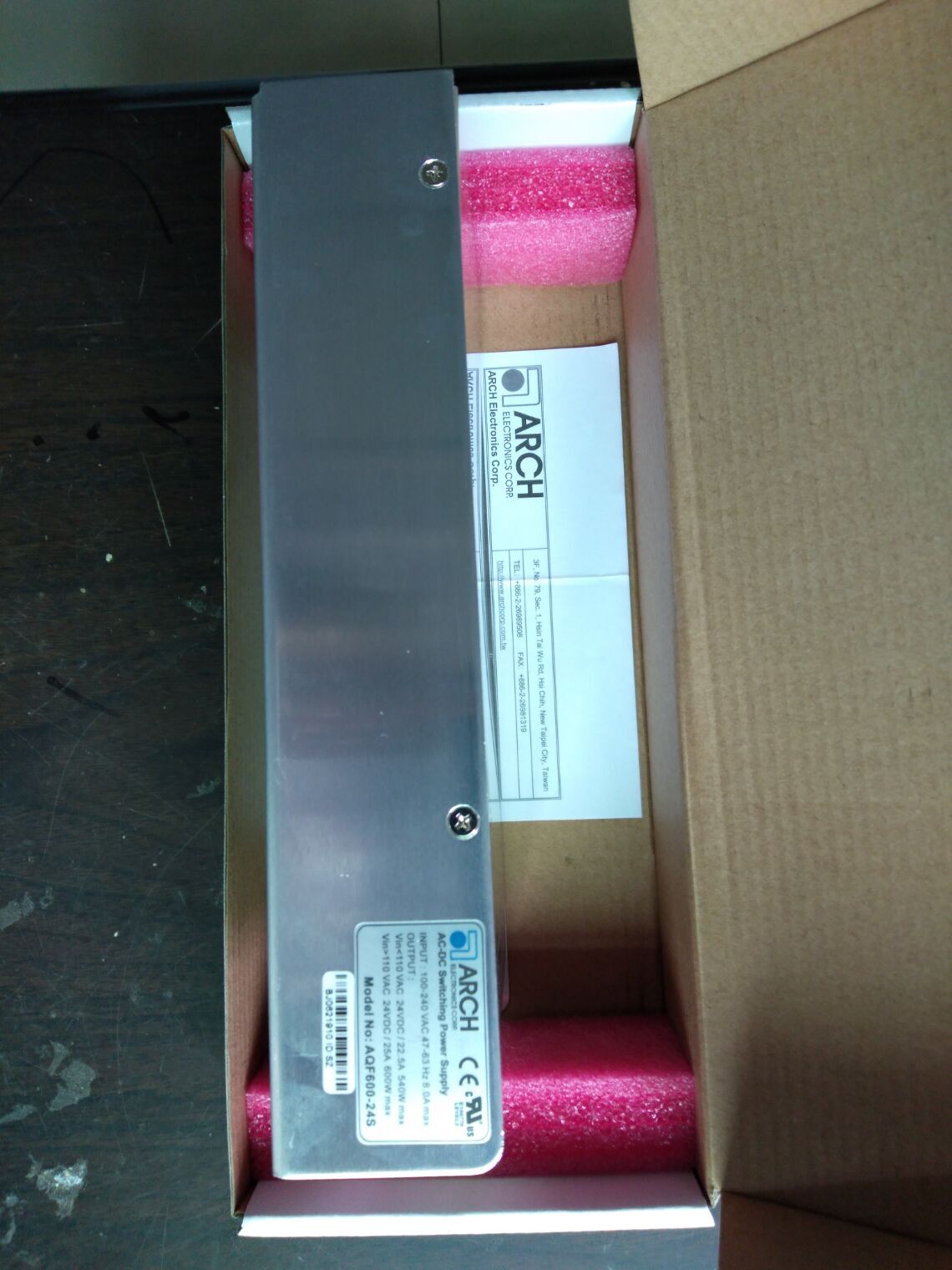 1pc ARCH AQF600-24S Switching Power Supply