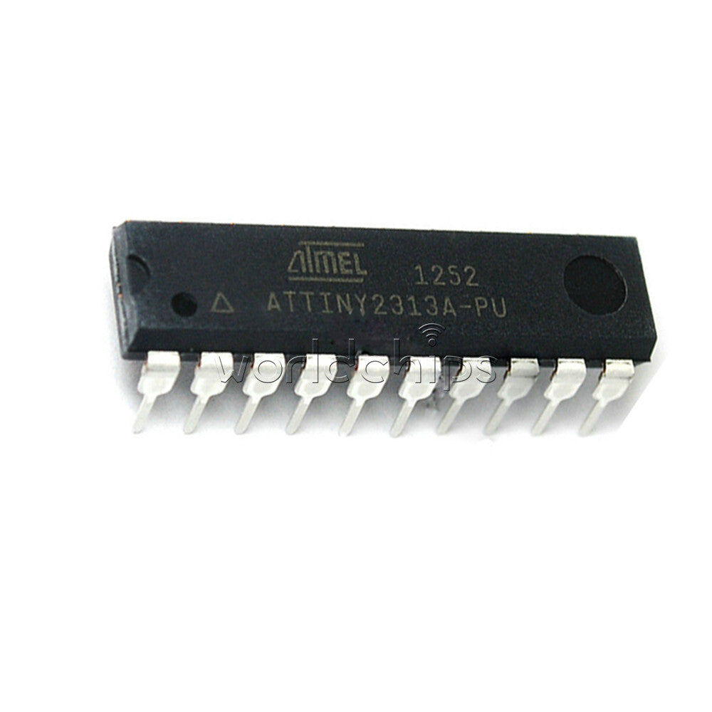 10PCS ATMEL ATTINY2313 ATTINY2313A-PU 8-Bit AVR Microcontroller MCU DIP-20 IC