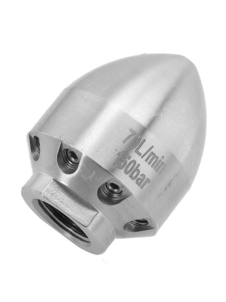 Pressure Drain Jetter Hose Nozzle Flusher Pipe Nozzles. For Heavy Dirty