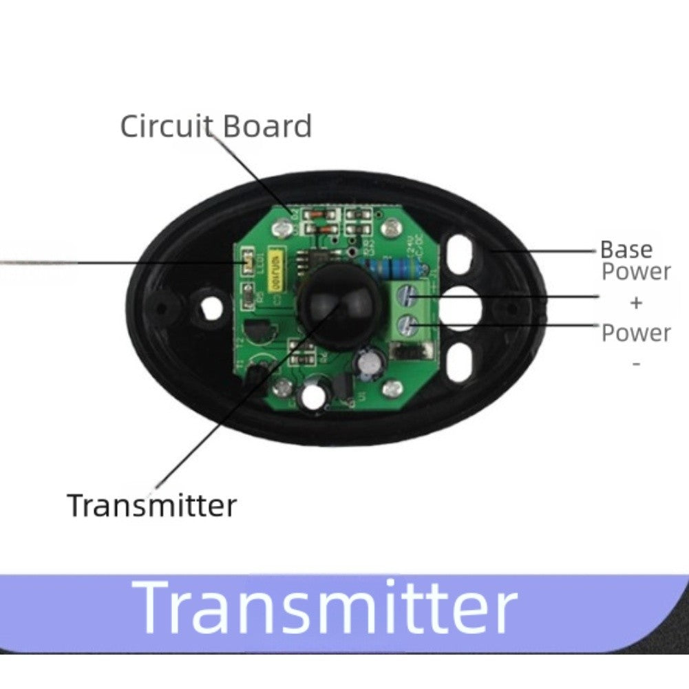 YS119 sensor for automatic gate opening with infrared beam and low power usage
