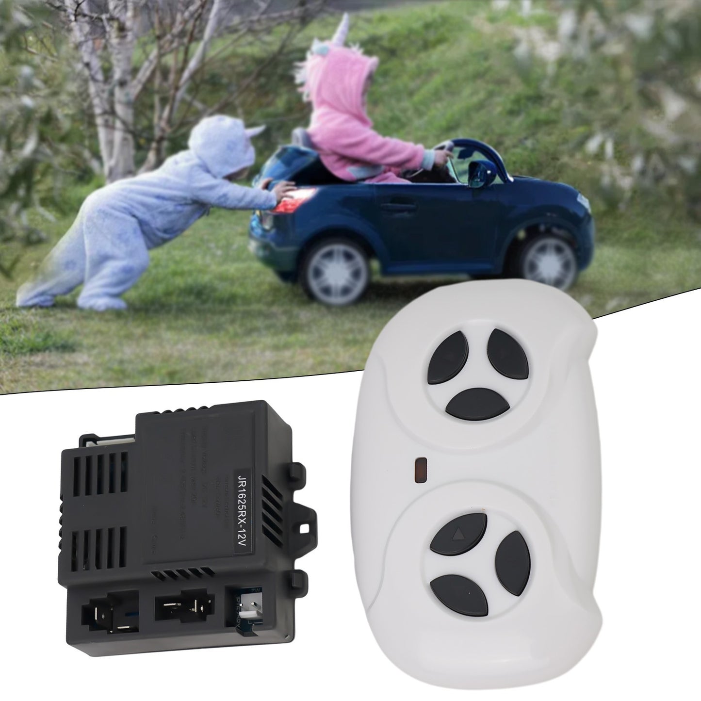 Cutting Edge JR1625RX12V Receiver for Kids Electric Car Remote Control