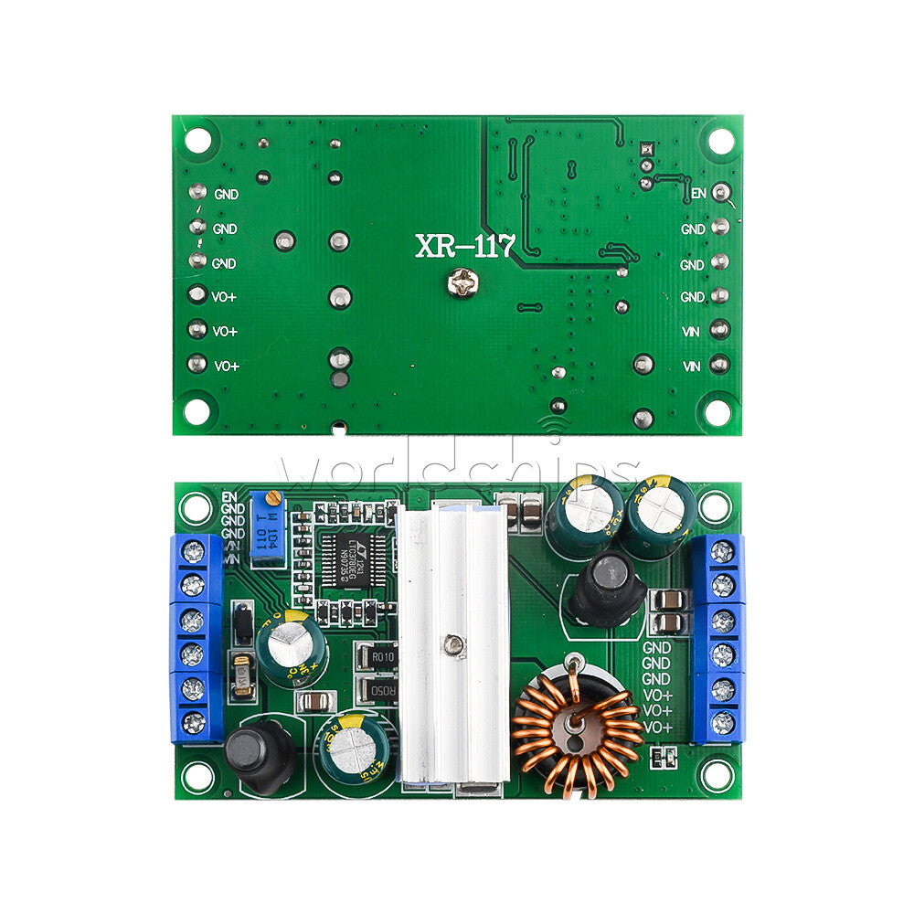 LTC3780 10A DC 5V-32V to 1V-30V Auto Step Up Down Regulator Charging Module