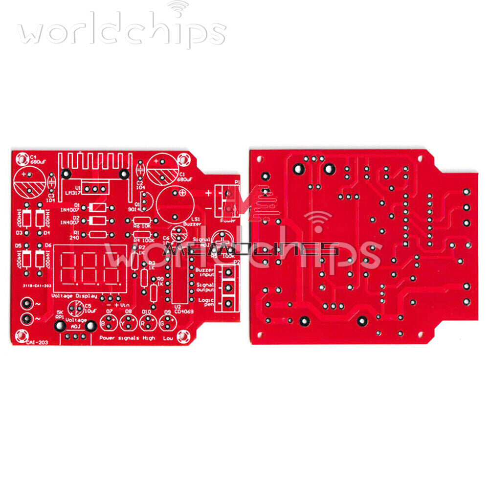 LM317 Adjustable Voltage Regulator DIY Kit DC Power Supply Electronic Parts