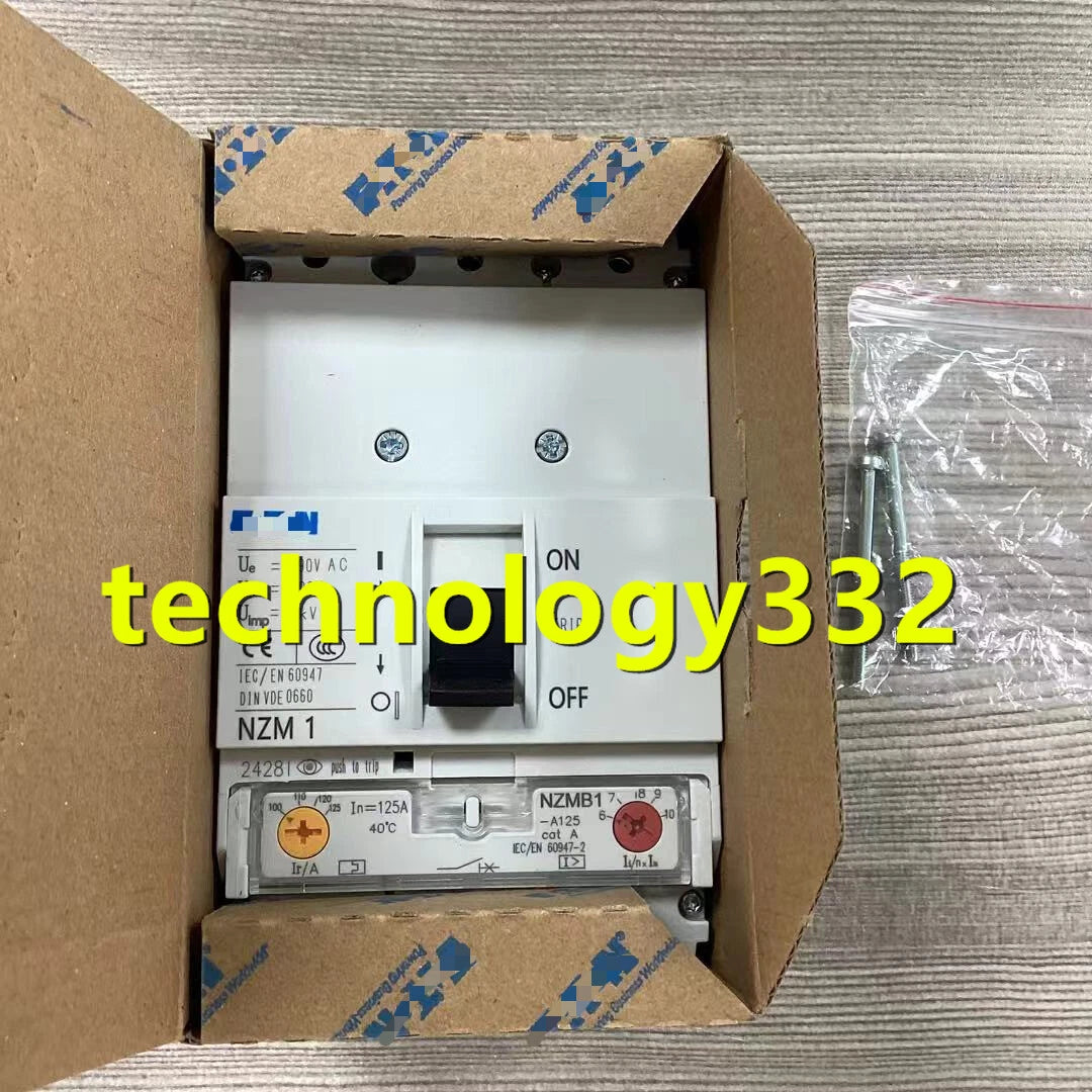 1PC  EATON MOELLER NZMB1-A125 Circuit breaker #MX #P