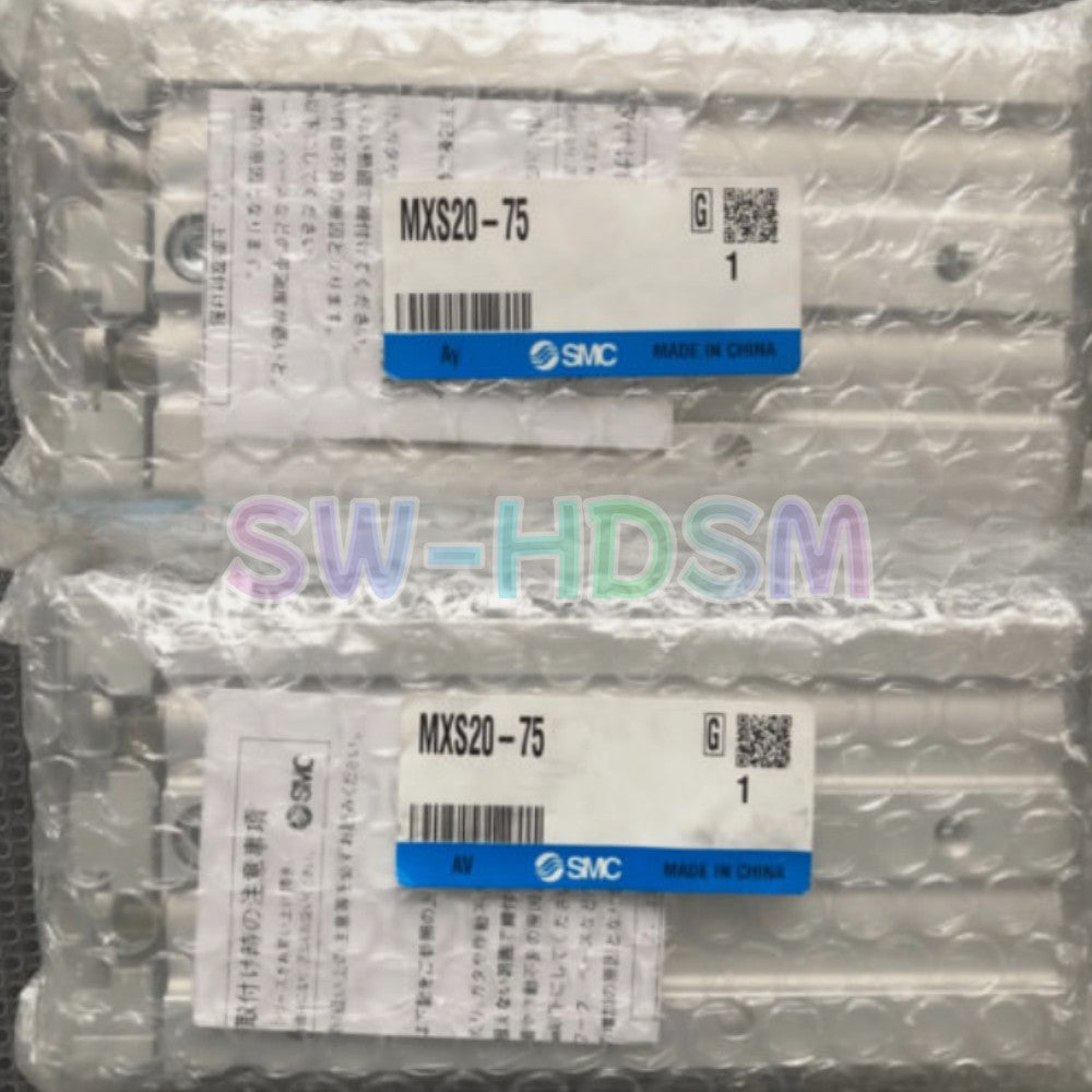 1PCS  for SMC MXS20-75 Table Slide Guided Air Cylinder Type Freight Free