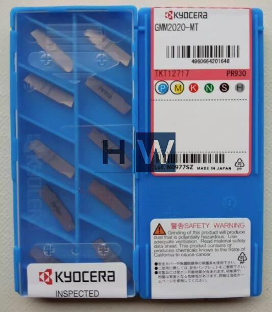 BOx/10pcs Kyocera Cutting Groove CNC Blade GMM2020-MT PR930