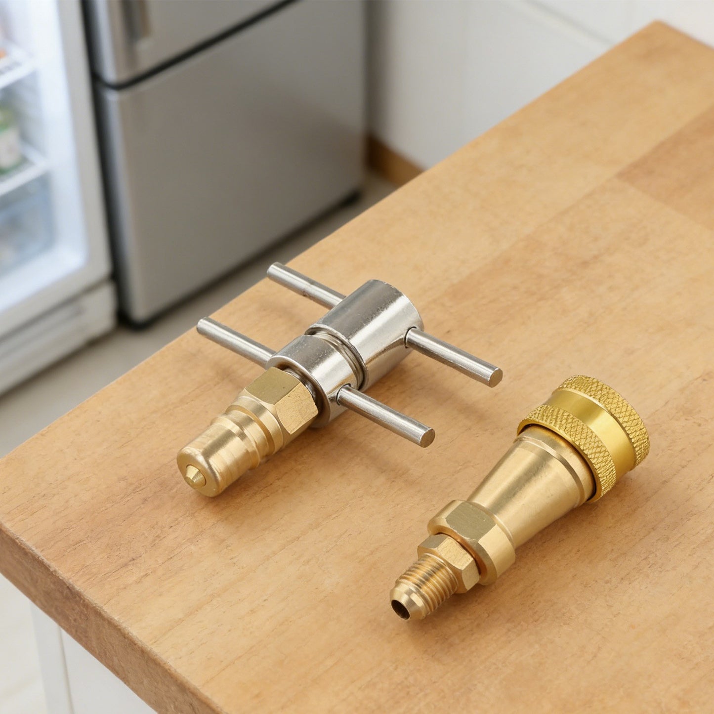 Brass Washer Home Maintenance Connector Extender Electroplated Iron Body