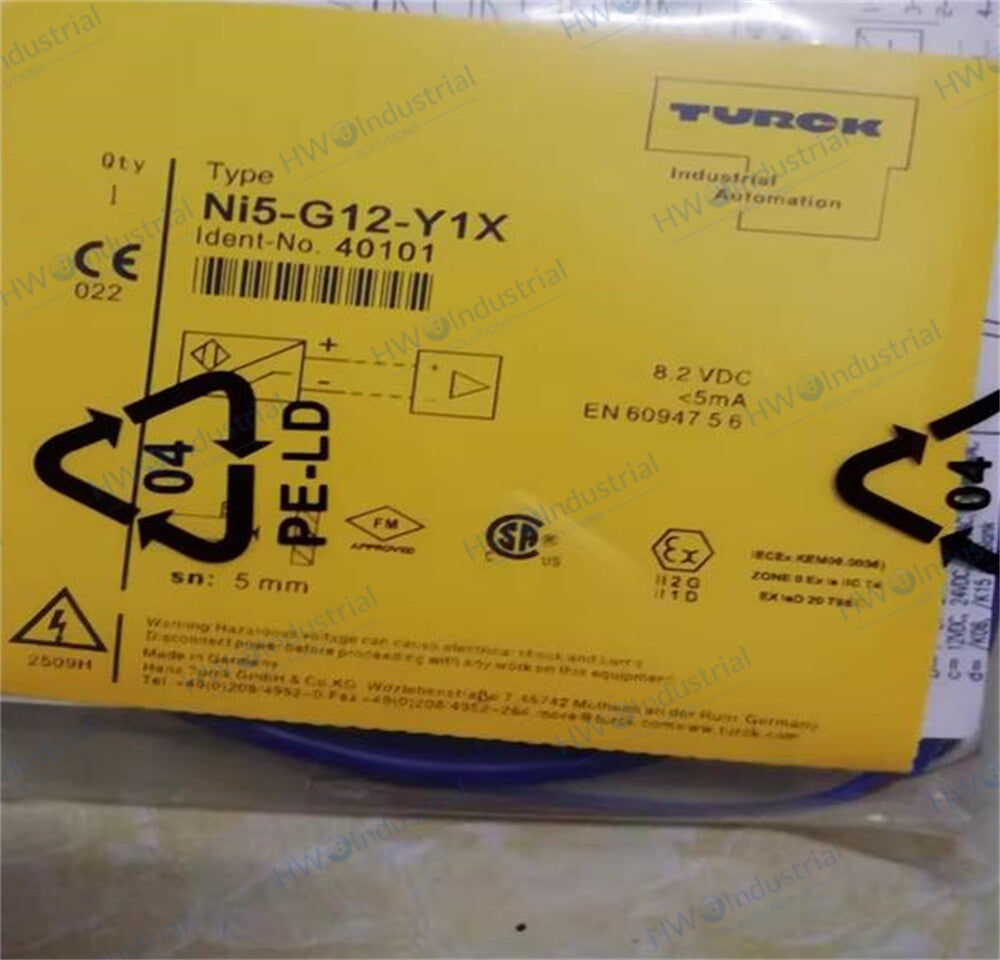 1/Piece NI5-G12-Y1X  Turck Proximity Switch Sensor