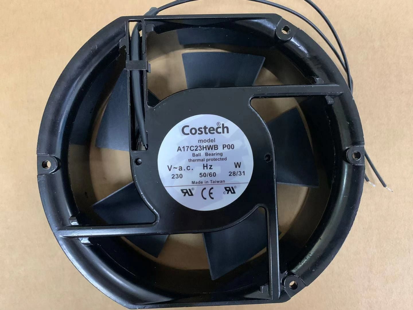 1 pcs Costech A17C23HWB P00 230v 28 31W 17251 axial flow industrial cooling fan