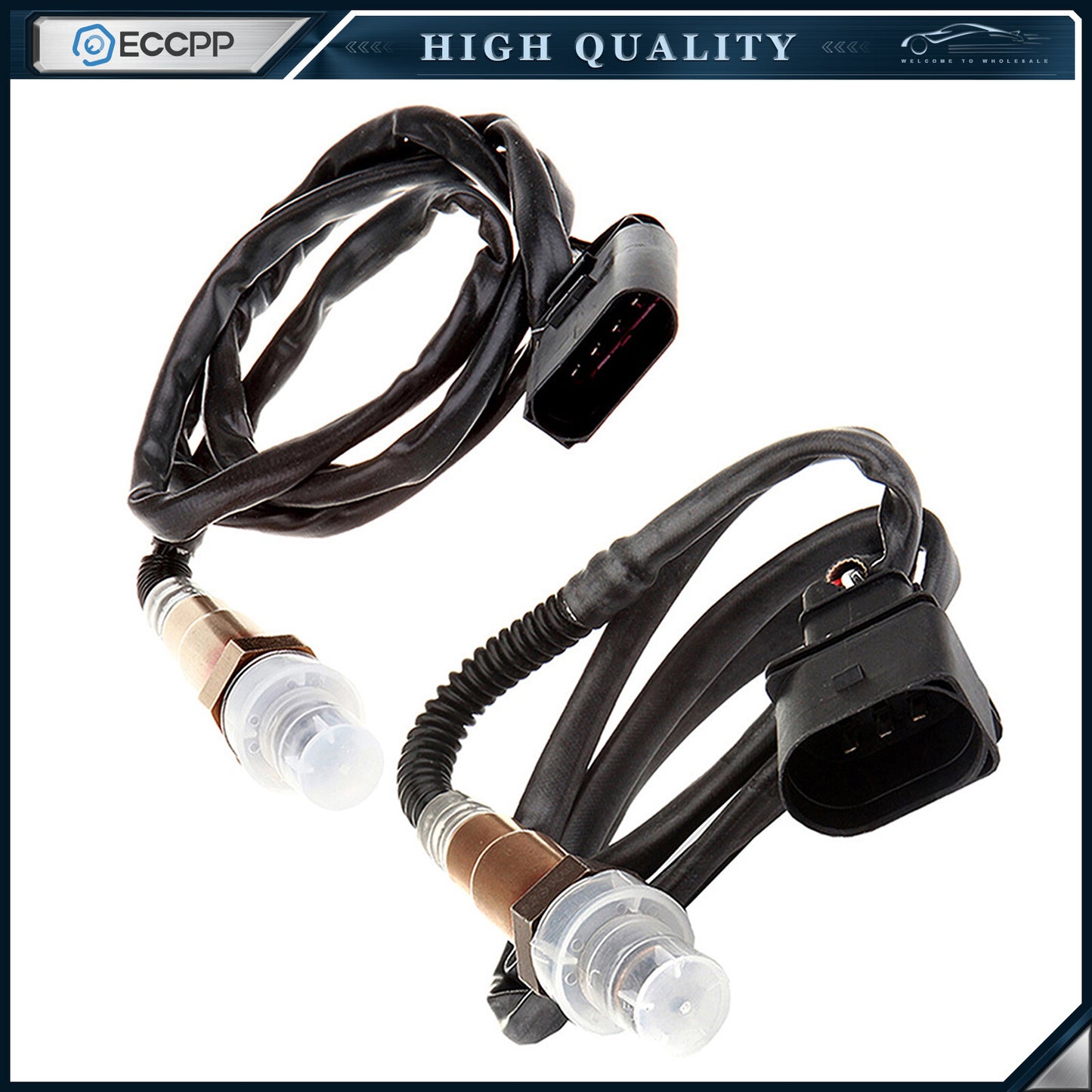2pcs for VW Jetta Golf Beetle Upstream Downstream A/F Ratio Oxygen 02 Sensor O2
