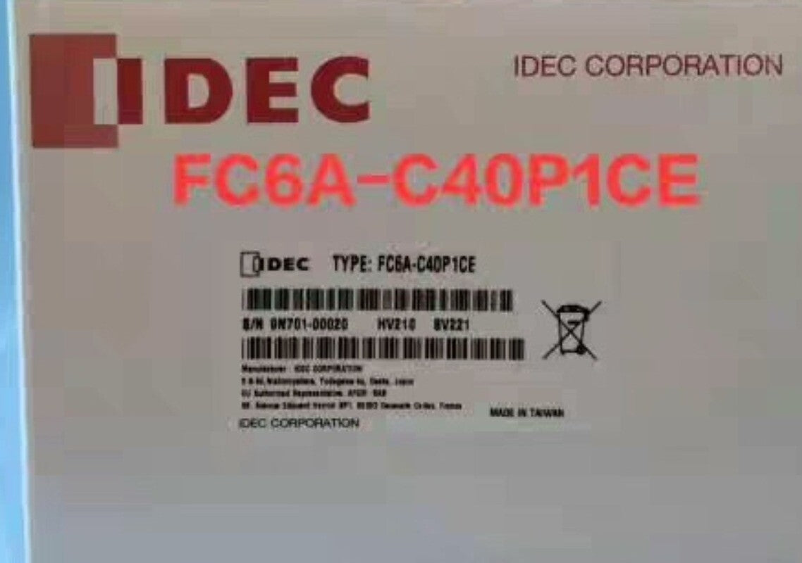 1pcs IDEC FC6A-C40P1CE  PLC Module