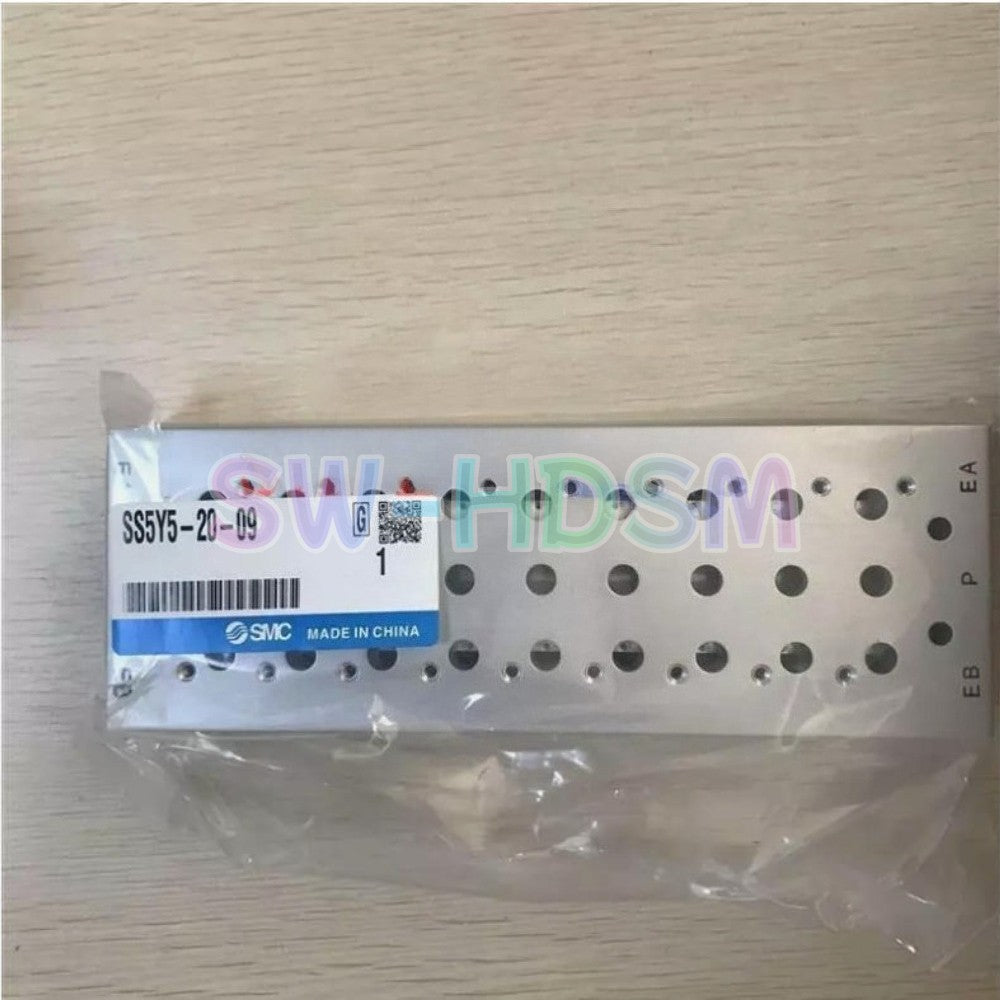1PCS  for SMC Solenoid Valve Base Busbar SS5Y5-20-09 Freight Free