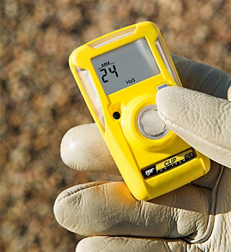 BWC2-X Single Gas O2 Monitor - 19.5/23.5 Range, Yellow, for Oxygen Detection