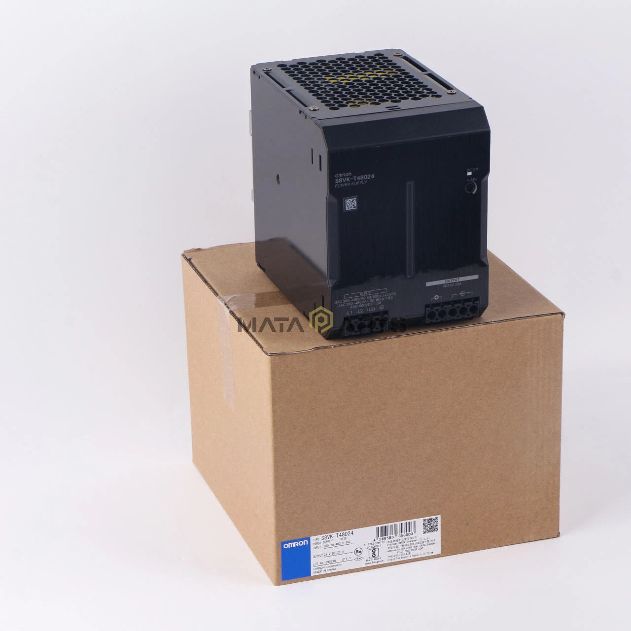 One  Omron switching power supply S8VK-T48024 #P
