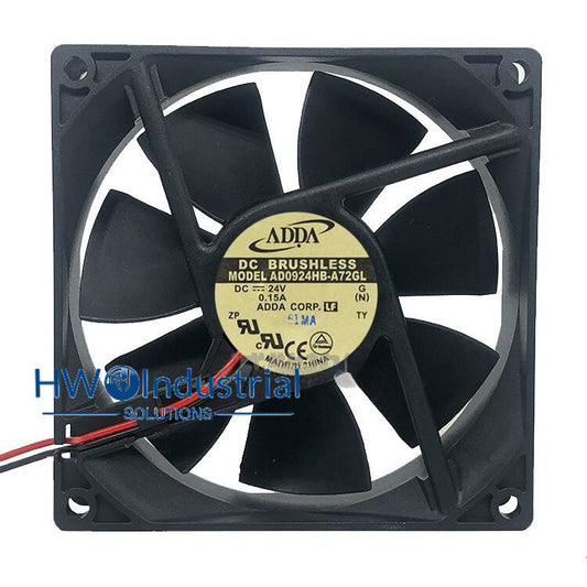 1PC ADDA AD0924HB-A72GL 24V 0.15A 9CM Inverter Cooling Fan Size 90*90*25mm