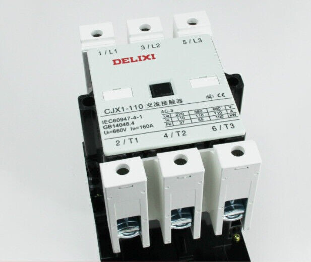 For Delixi CJX1-110 CJX1-110/22 AC Contactor