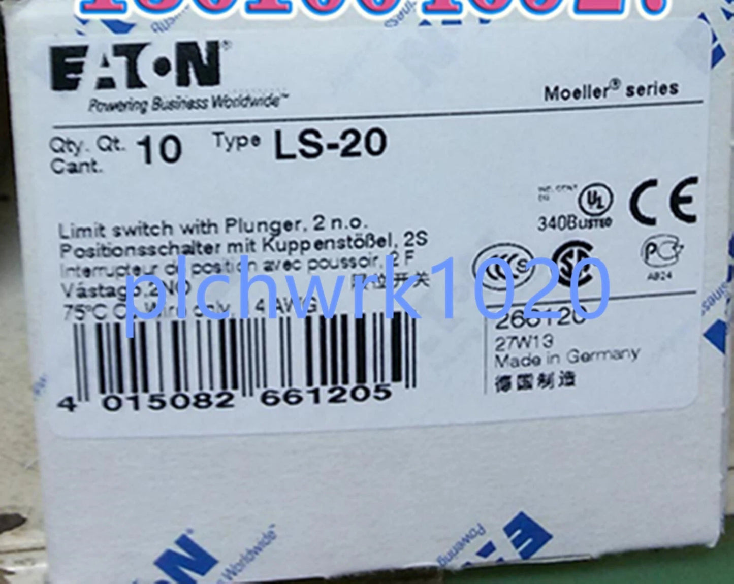 1 PCS  EATON travel switch LS-20 #P