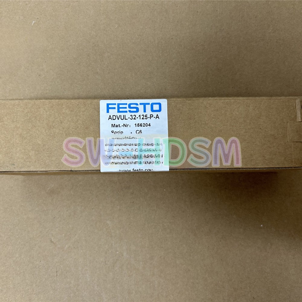 1PCS   FESTO ADVUL-32-125-P-A 156204 Cylindre Compact Freight Free