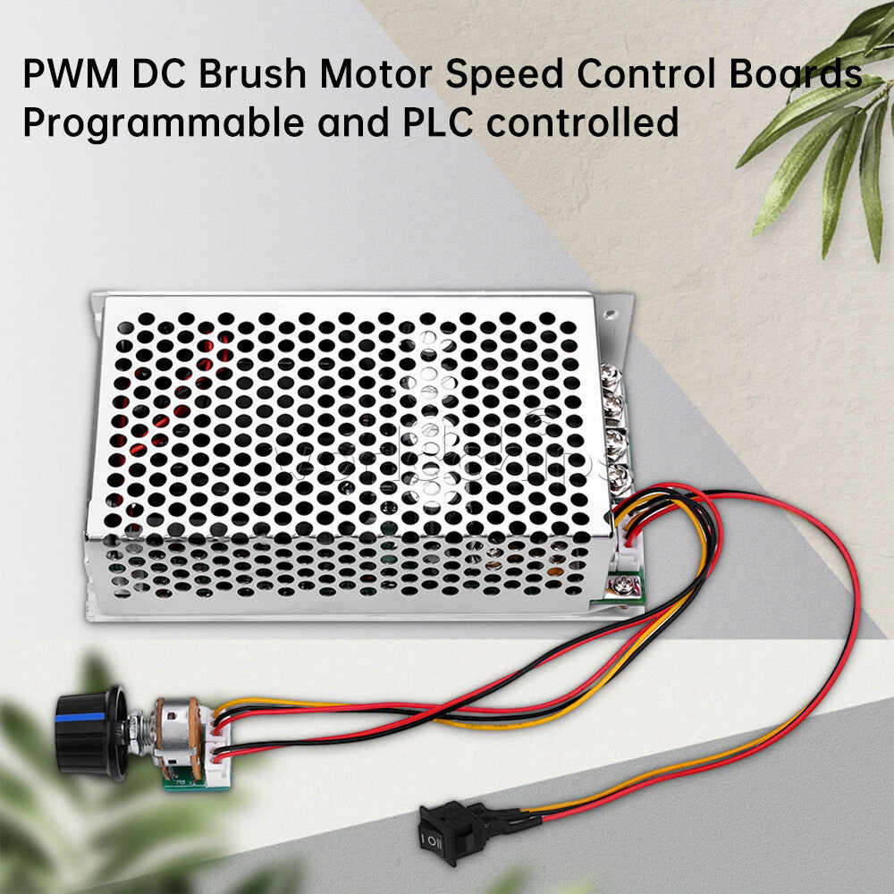 DC10-50V 100A 3000W PWM DC Brush Motor Speed Controller Programmable PLC Control